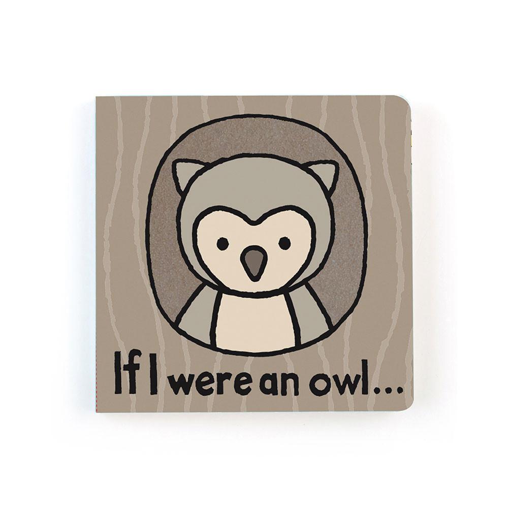 Baby & Books Jellycat If I Were An Owl Book 15cm x 15cm x 2cm Grises | México  7436QGDTZ