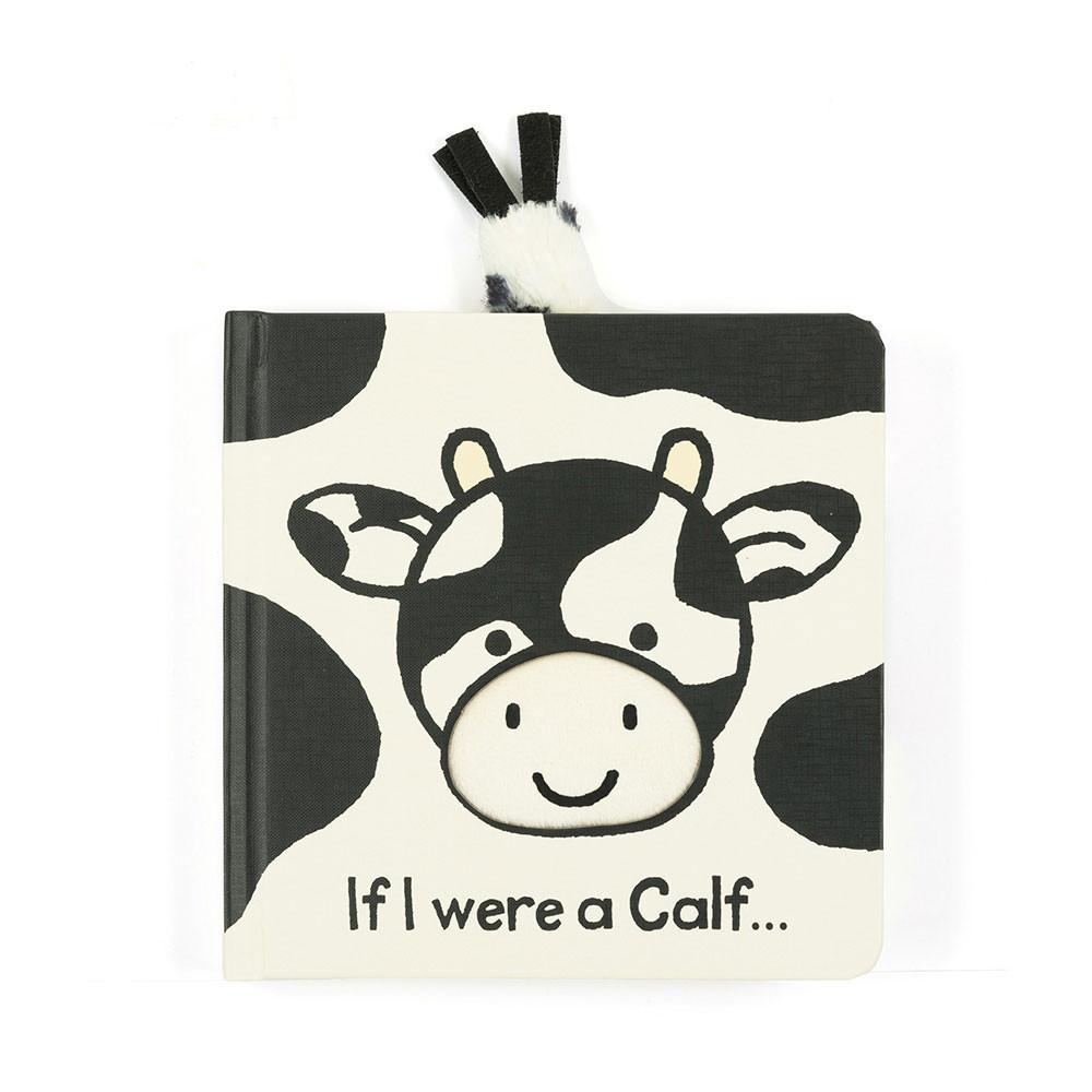 Baby & Books Jellycat If I Were a Calf Board Book 16cm x 16cm x 2cm Blancos | México  4736MLSIQ