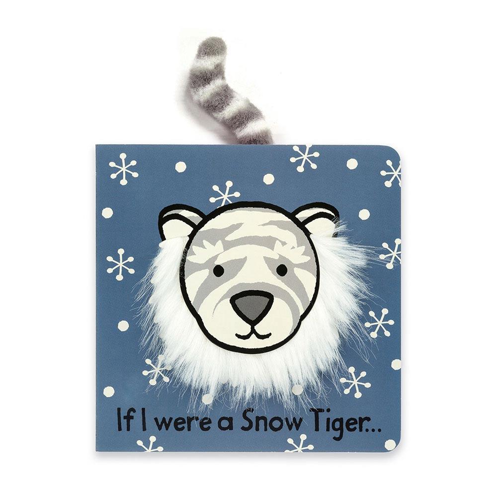 Baby & Books Jellycat If I Were a Snow Tiger Board Book 15cm x 15cm x 2cm Blancos | México  7580ASDXG
