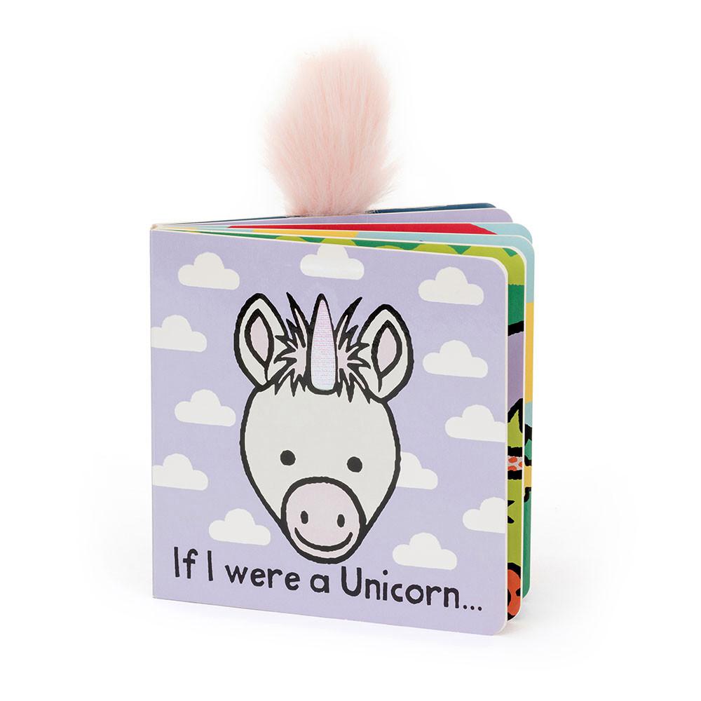 Baby & Books Jellycat If I Were a Unicorn Board Book 15cm x 15cm x 2cm Morados | México  7806CUATB