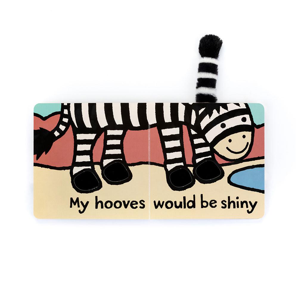Baby & Books Jellycat If I were a Zebra Board Book 15cm x 15cm x 2cm Blancos | México  6932AQSUT