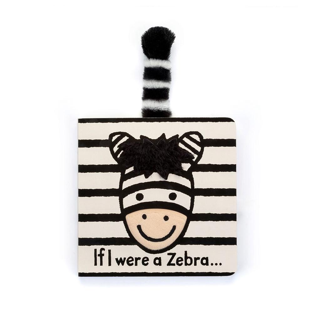 Baby & Books Jellycat If I were a Zebra Board Book 15cm x 15cm x 2cm Blancos | México  6932AQSUT