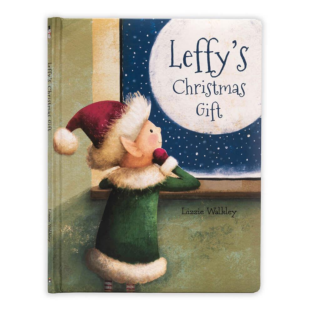 Baby & Books Jellycat Leffy\'s Christmas Gift Book 26cm x 20cm x 2cm Verdes | México  2615BKPHI