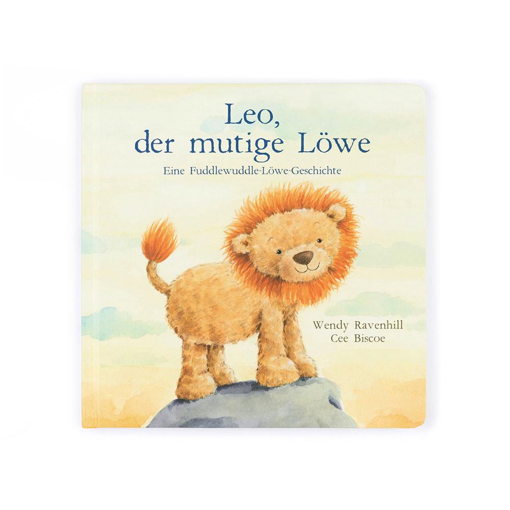 Baby & Books Jellycat Leo, Der Mutige Löwe Buch 23cm x 23cm x 2cm Amarillos | México  6715VULJP