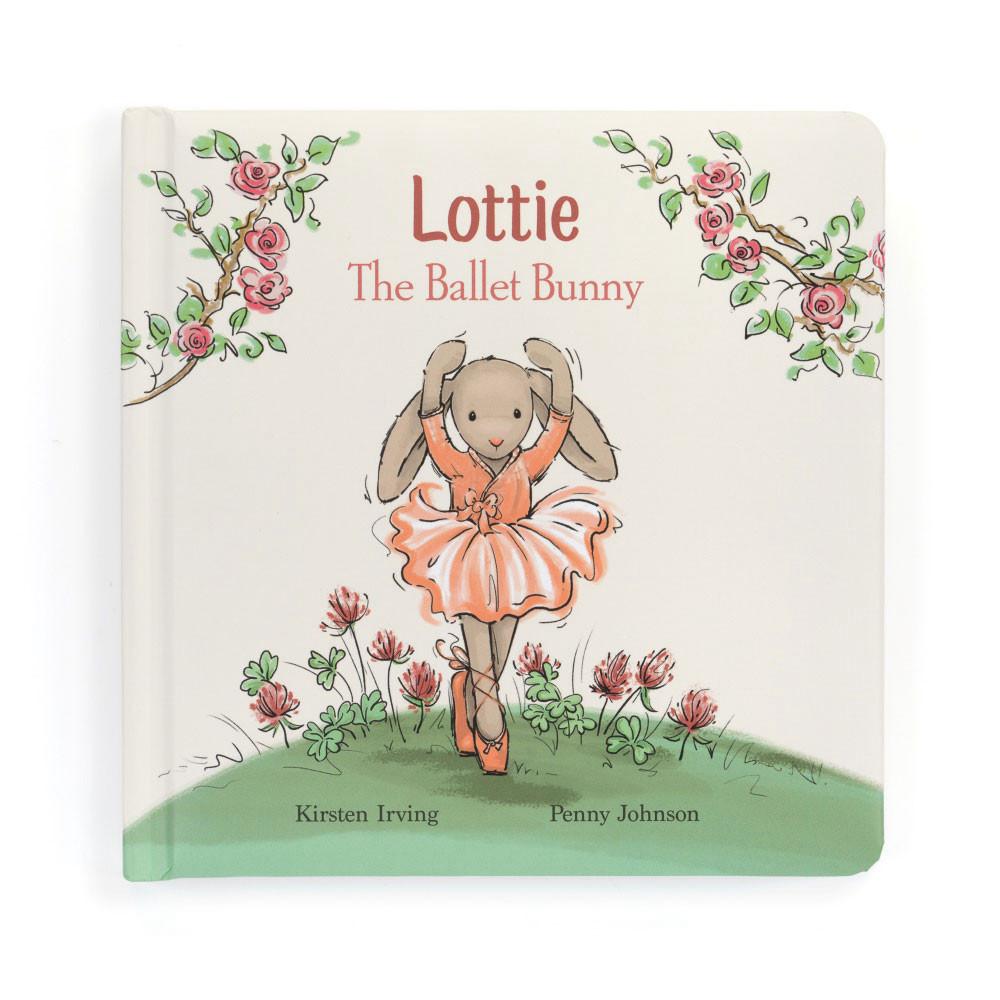 Baby & Books Jellycat Lottie The Ballet Bunny Book 19cm x 19cm x 2cm Rosas | México  0374XFJKE