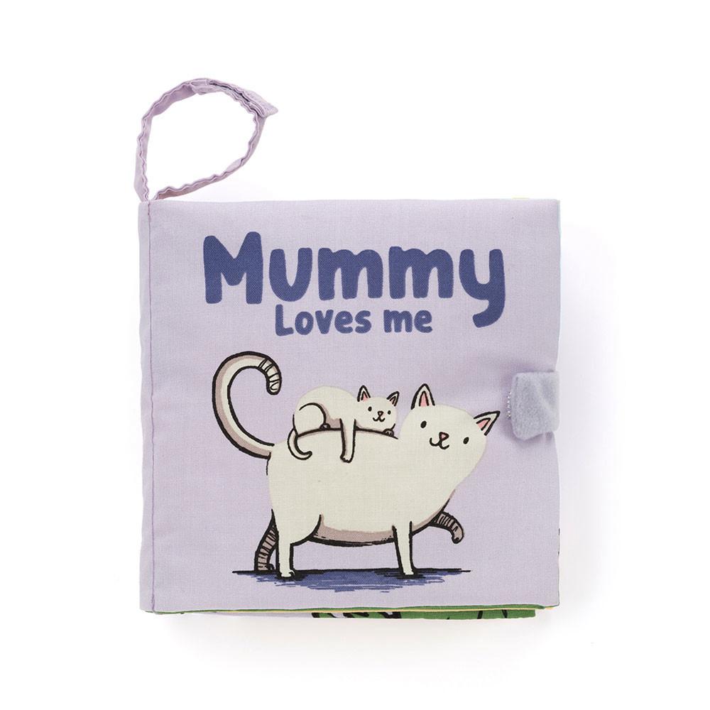 Baby & Books Jellycat Mummy Loves Me Book 15cm x 15cm x 5cm Morados | México  2967STPMO