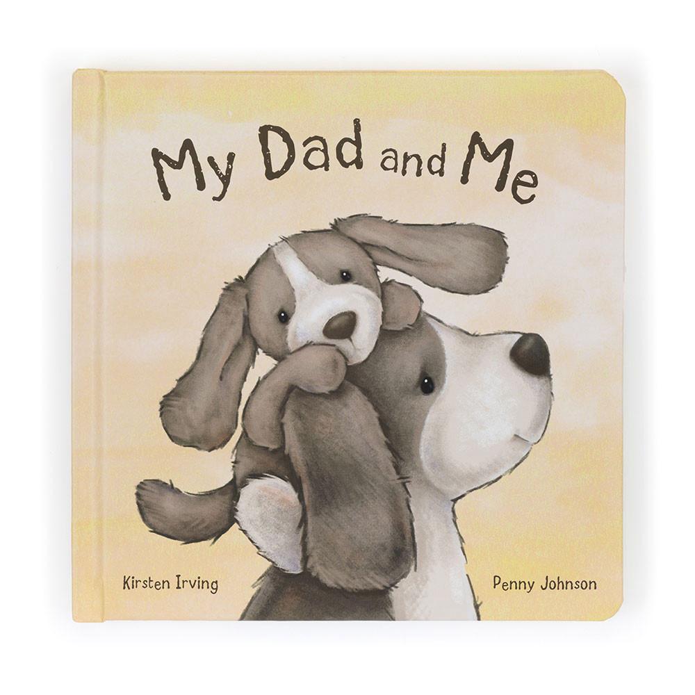 Baby & Books Jellycat My Dad and Me Book and Bashful Fudge Puppy Medium Marrom | México  1784AHUBC