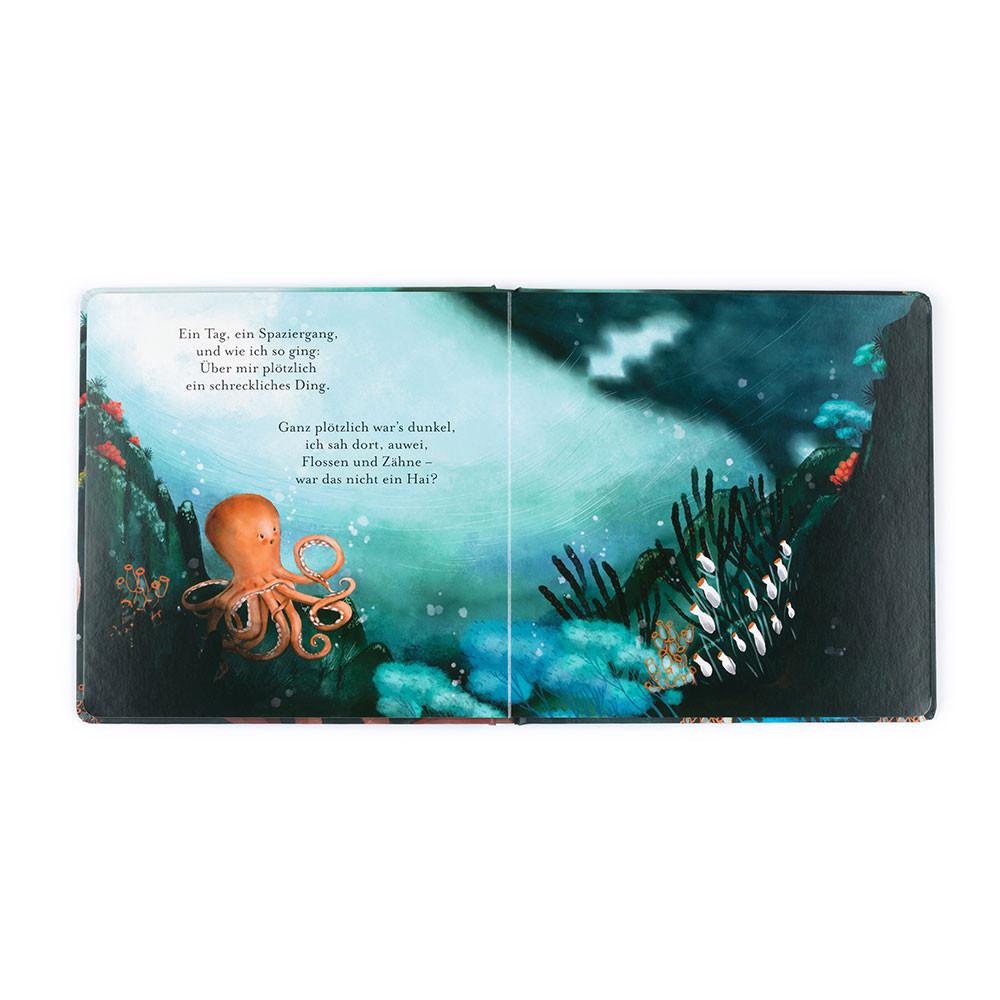 Baby & Books Jellycat Odell, Der Furchtlose Oktopus Buch 23cm x 23cm x 2cm Naranjas | México  7691BLRSZ