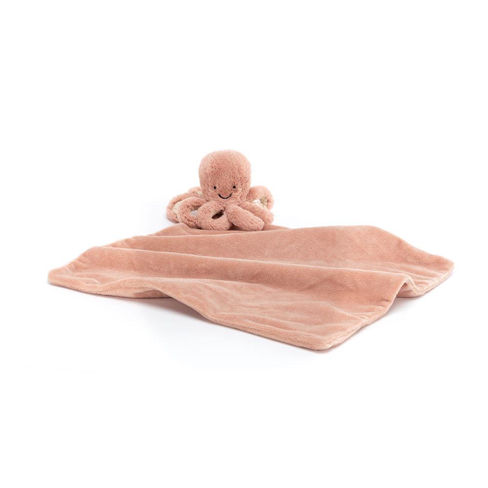 Baby & Books Jellycat Odell Octopus Soother 28cm x 18cm x 7cm Naranjas | México  6195WENJY