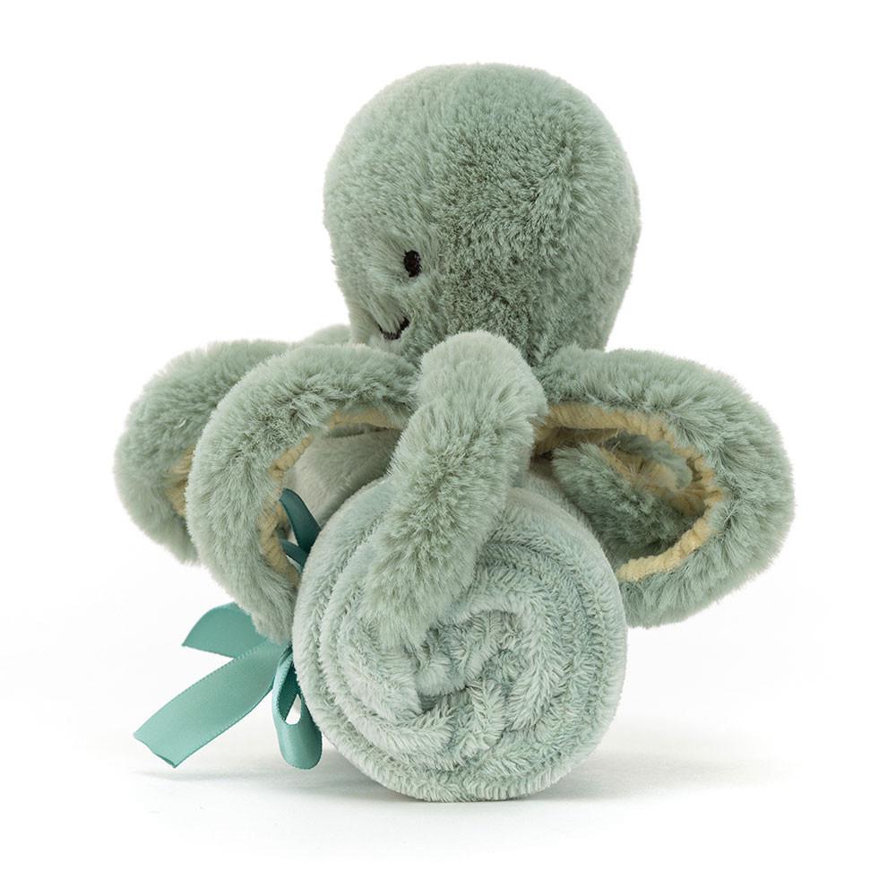 Baby & Books Jellycat Odyssey Octopus Soother 10cm x 34cm x 34cm Verdes | México  7891IEJVH