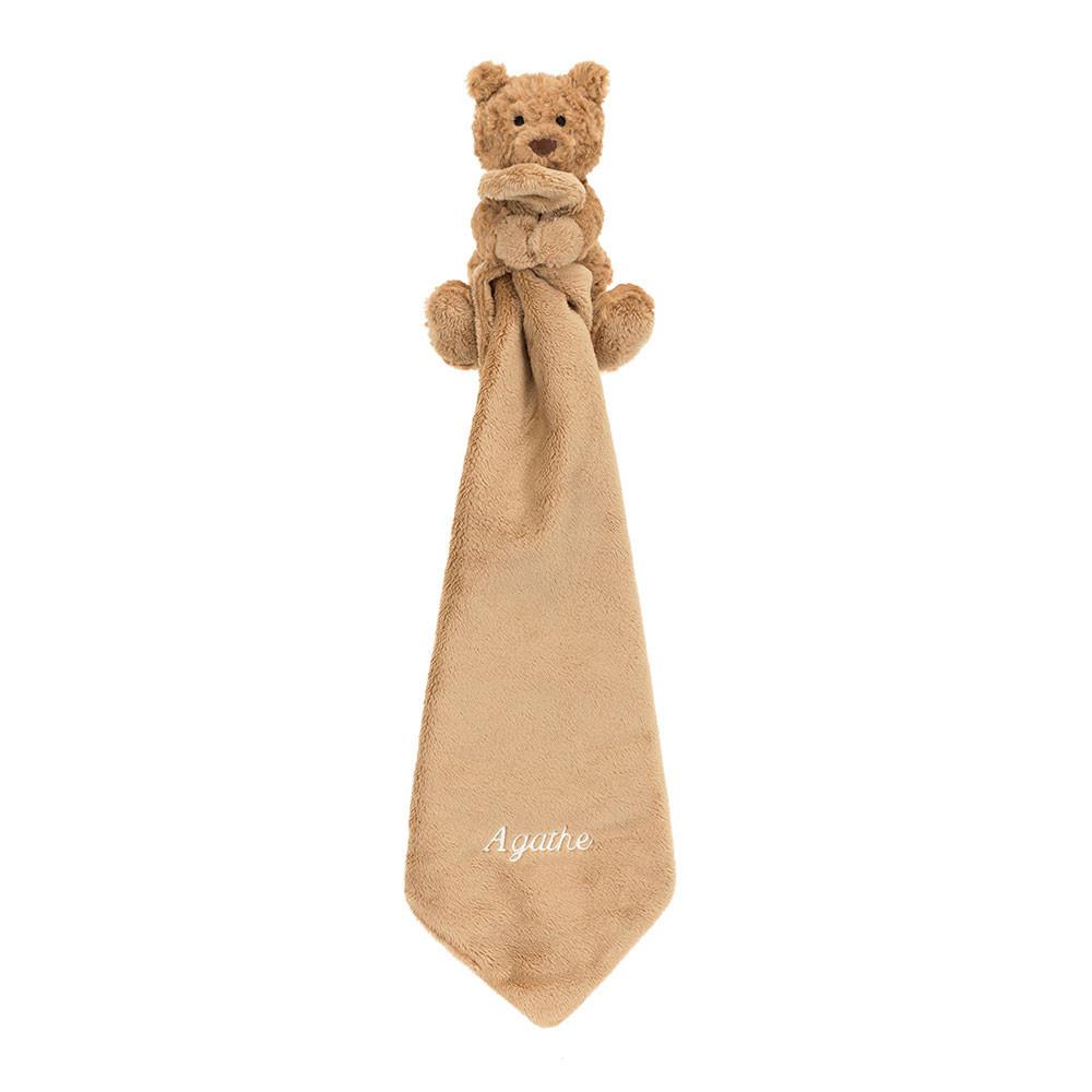 Baby & Books Jellycat Personalised Bartholomew Bear Soother 13cm x 34cm x 34cm Marrom | México  0196XMQHY