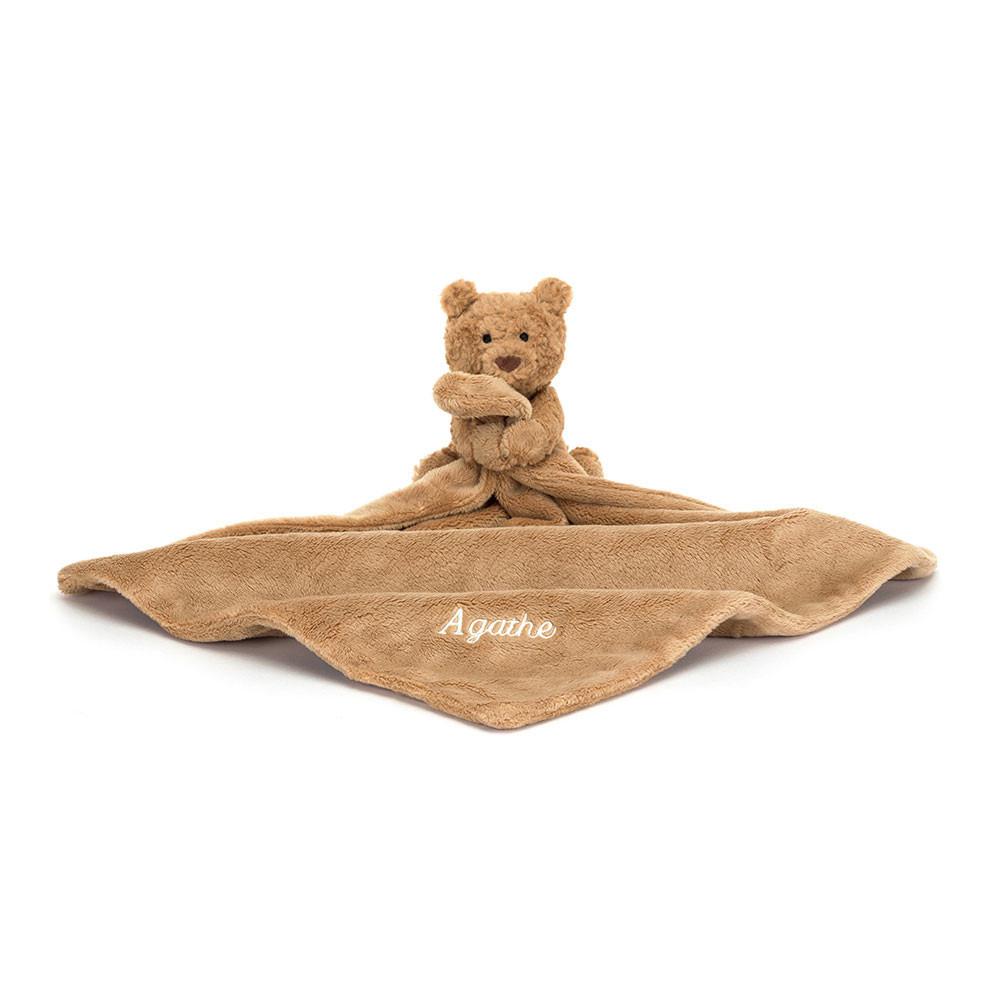 Baby & Books Jellycat Personalised Bartholomew Bear Soother 13cm x 34cm x 34cm Marrom | México  0196XMQHY