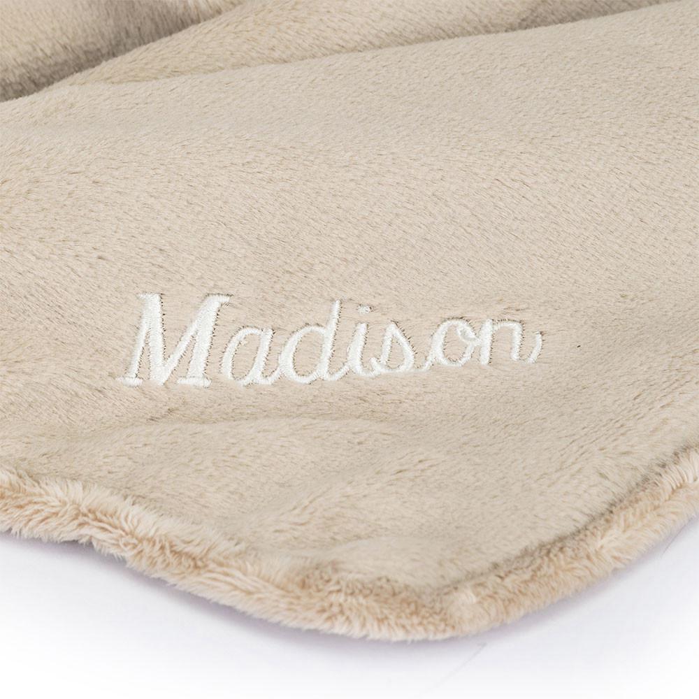 Baby & Books Jellycat Personalised Bashful Bunny Blankie 56cm x 70cm x 9cm Beige | México  6254TEVWC