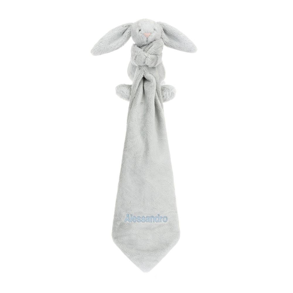 Baby & Books Jellycat Personalised Bashful Silver Bunny Soother 15cm x 34cm x 34cm Grises | México  2598SJGUV