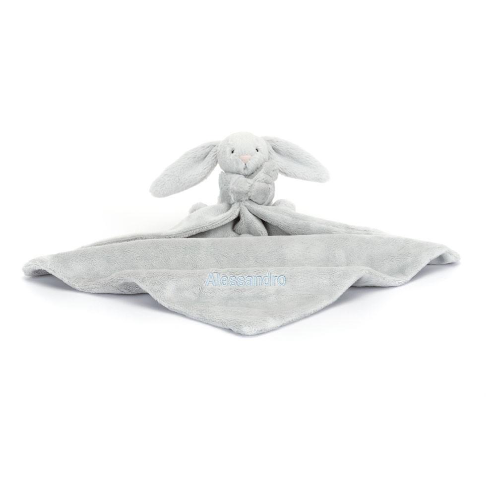 Baby & Books Jellycat Personalised Bashful Silver Bunny Soother 15cm x 34cm x 34cm Grises | México  2598SJGUV