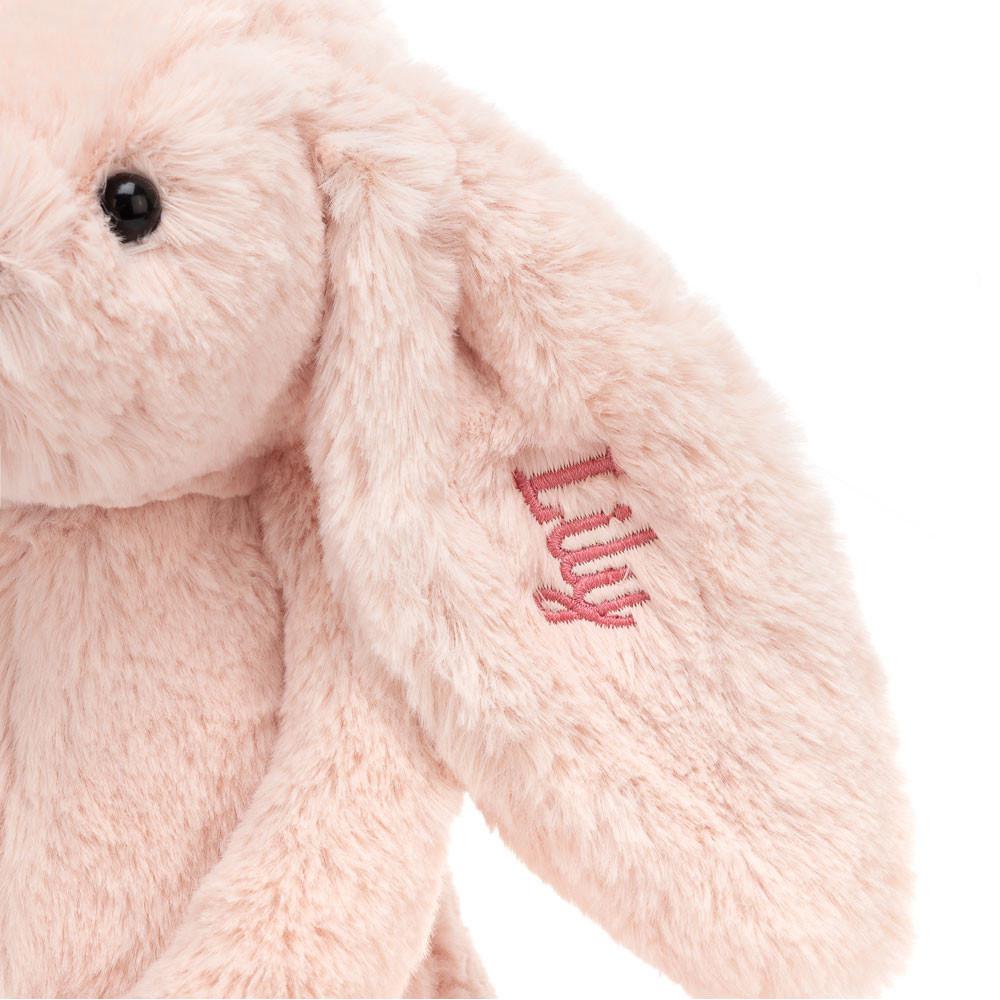 Baby & Books Jellycat Personalised Bashful Blush Bunny Medium 31cm x 12cm x 9cm Rosas | México  3762PWHXZ