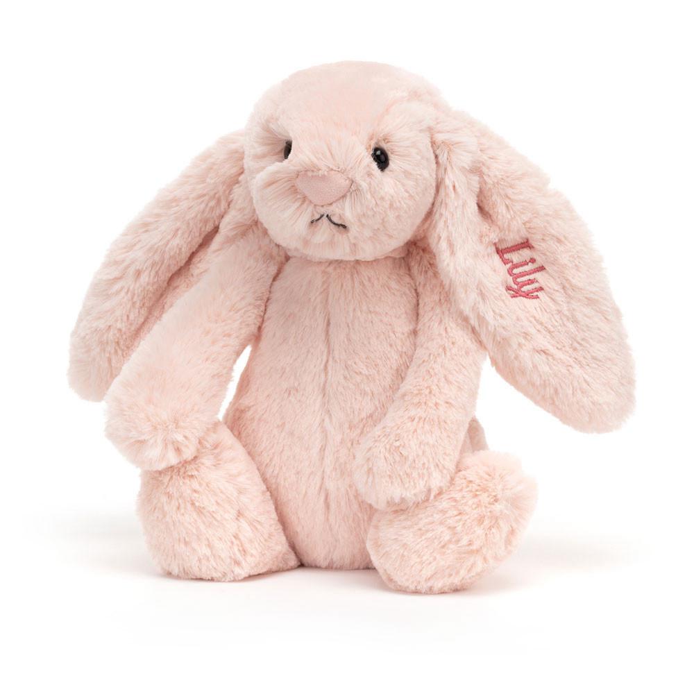 Baby & Books Jellycat Personalised Bashful Blush Bunny Medium 31cm x 12cm x 9cm Rosas | México  3762PWHXZ