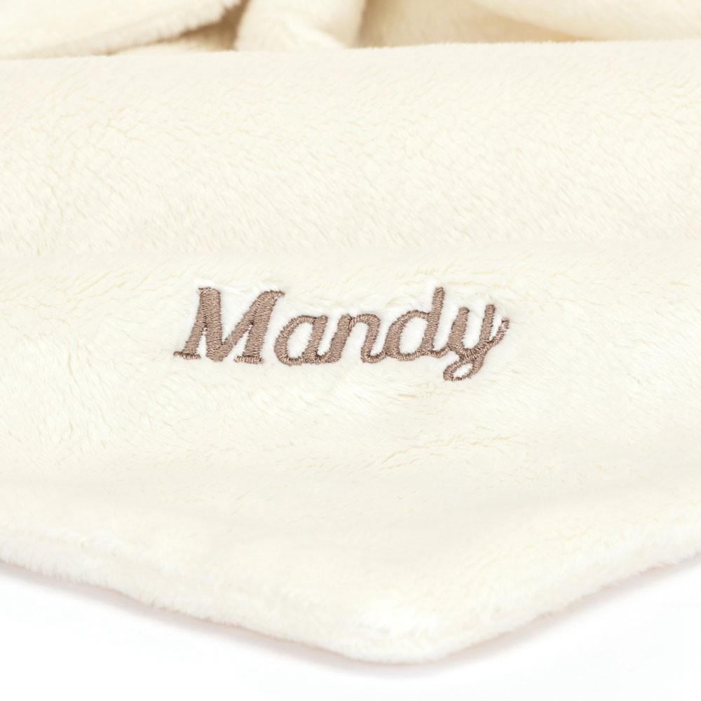 Baby & Books Jellycat Personalised Bashful Lamb Soother 15cm x 34cm x 34cm Blancos | México  6537OCRJK