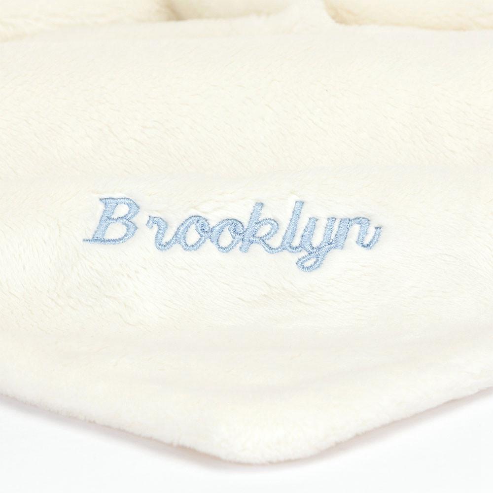 Baby & Books Jellycat Personalised Bashful & Cream Puppy Soother 56cm x 70cm x 9cm Blancos | México  6124ZEYRT
