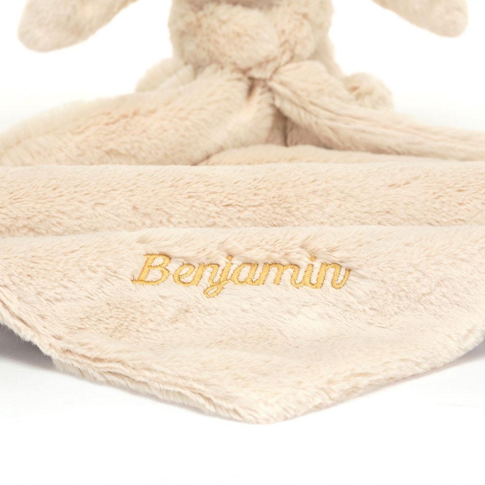 Baby & Books Jellycat Personalised Bashful Luxe Bunny Willow Soother 15cm x 34cm x 34cm Beige | México  6045LMBYN