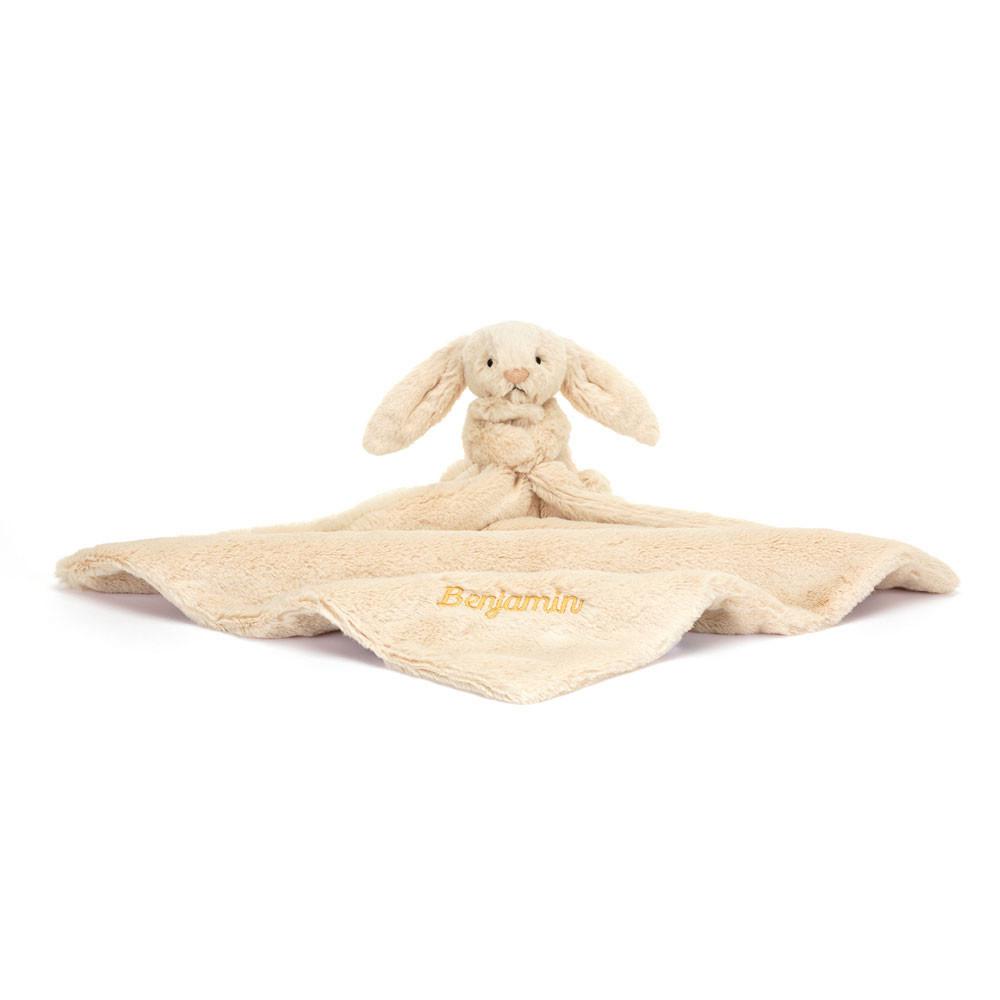 Baby & Books Jellycat Personalised Bashful Luxe Bunny Willow Soother 15cm x 34cm x 34cm Beige | México  6045LMBYN