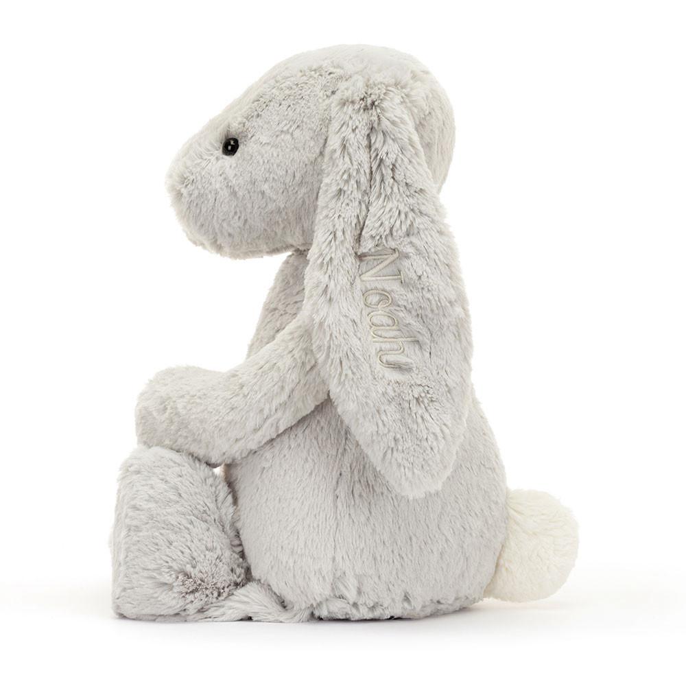 Baby & Books Jellycat Personalised Bashful Silver Bunny Huge 51cm x 21cm x 12cm Grises | México  8972UNIOF
