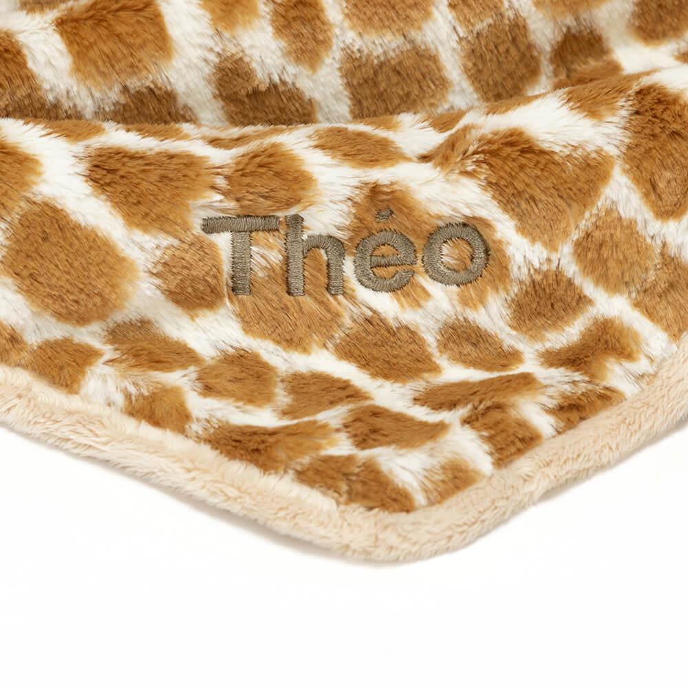 Baby & Books Jellycat Personalised Bashful Giraffe Blankie 56cm x 70cm x 9cm Naranjas | México  0173GLQRA