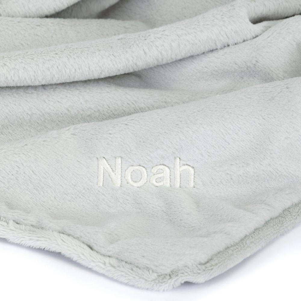 Baby & Books Jellycat Personalised Bashful Silver Bunny Blankie 56cm x 70cm x 9cm Grises | México  6148AMUZL