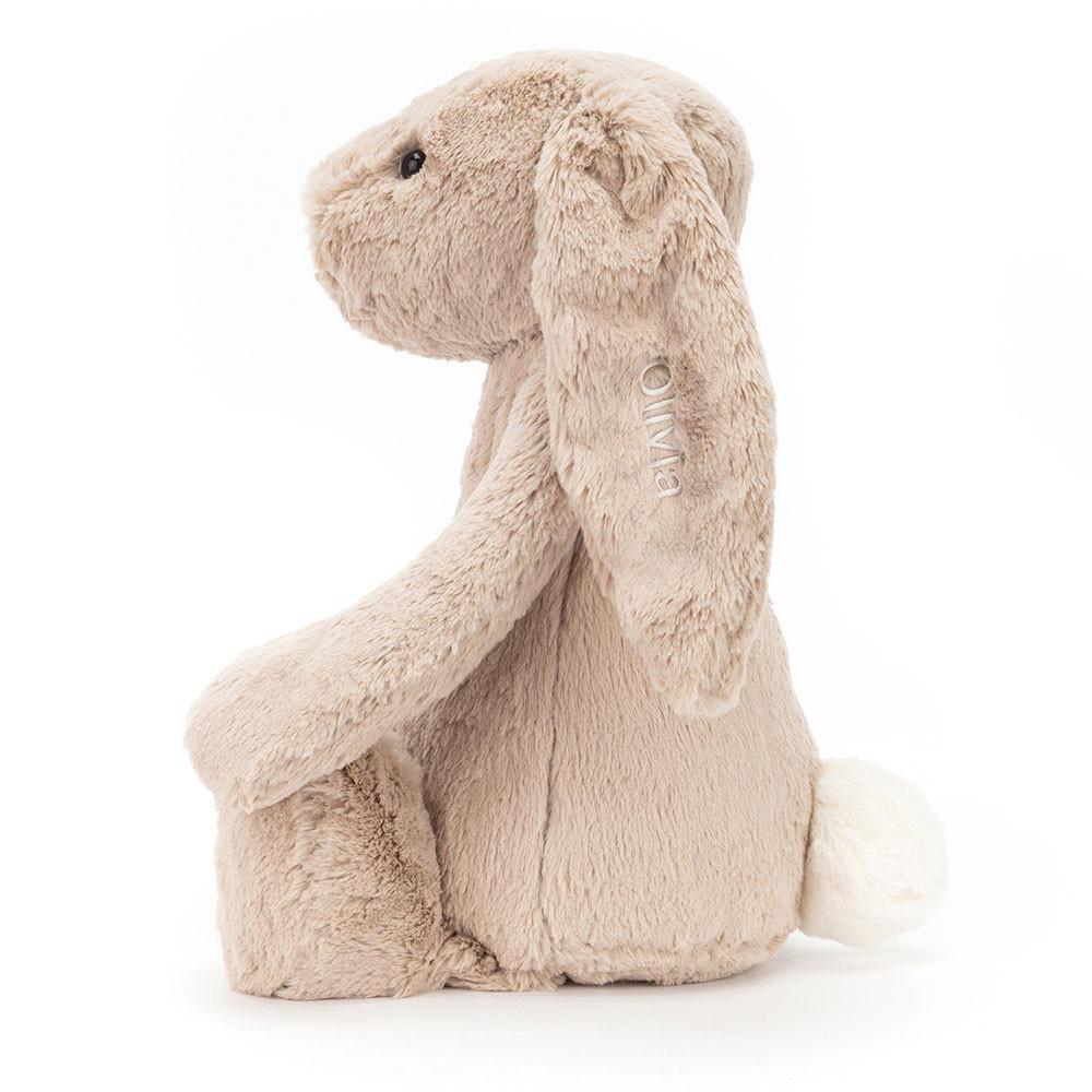 Baby & Books Jellycat Personalised Bashful Bunny Huge 51cm x 21cm x 12cm Beige | México  3051POEQS