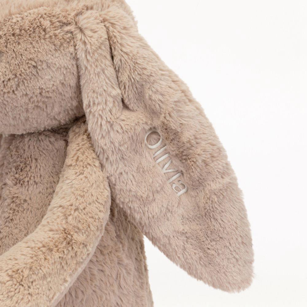 Baby & Books Jellycat Personalised Bashful Bunny Huge 51cm x 21cm x 12cm Beige | México  3051POEQS