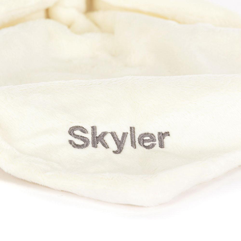 Baby & Books Jellycat Personalised Bashful Cream Bunny Soother 15cm x 34cm x 34cm Blancos | México  7649YMLBV