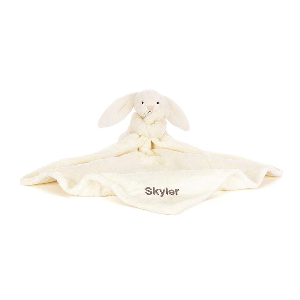 Baby & Books Jellycat Personalised Bashful Cream Bunny Soother 15cm x 34cm x 34cm Blancos | México  7649YMLBV