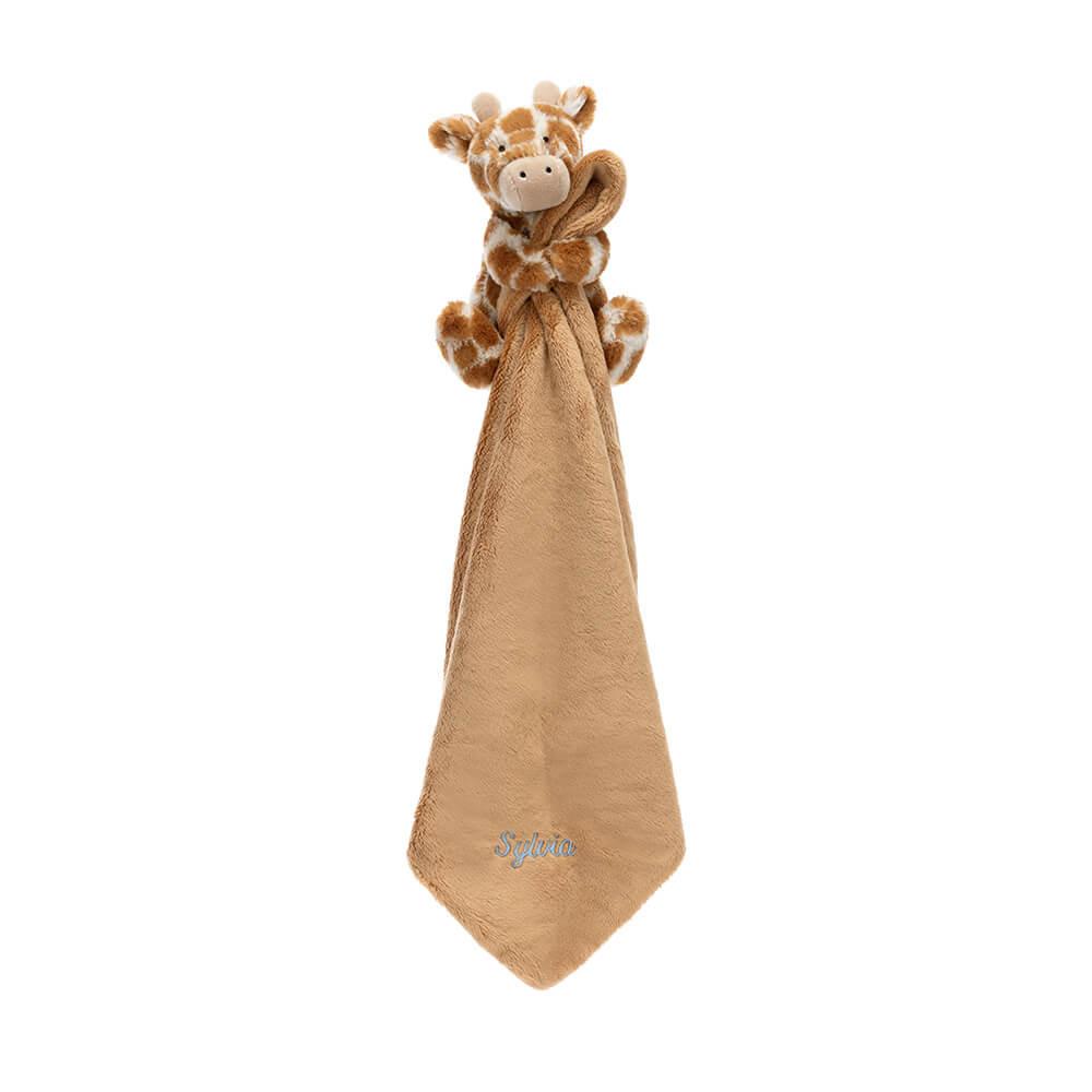 Baby & Books Jellycat Personalised Bashful Giraffe Soother 15cm x 34cm x 34cm Naranjas | México  8375RFQSV
