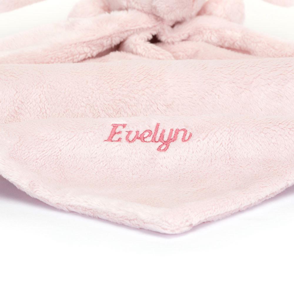 Baby & Books Jellycat Personalised Bashful Bunny Soother 15cm x 34cm x 34cm Rosas | México  8201ATNMZ