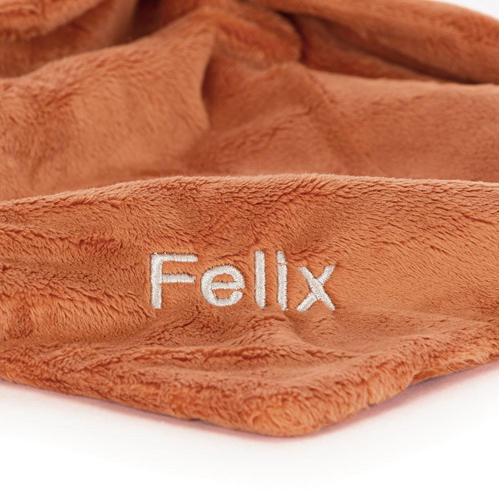 Baby & Books Jellycat Personalised Bashful Fox Cub Soother 15cm x 34cm x 34cm Naranjas | México  5912ZTFPY