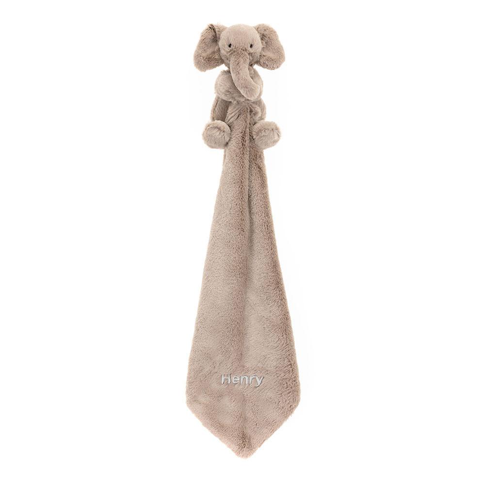 Baby & Books Jellycat Personalised Smudge Elephant Soother 15cm x 34cm x 34cm Grises | México  2936WFIMZ