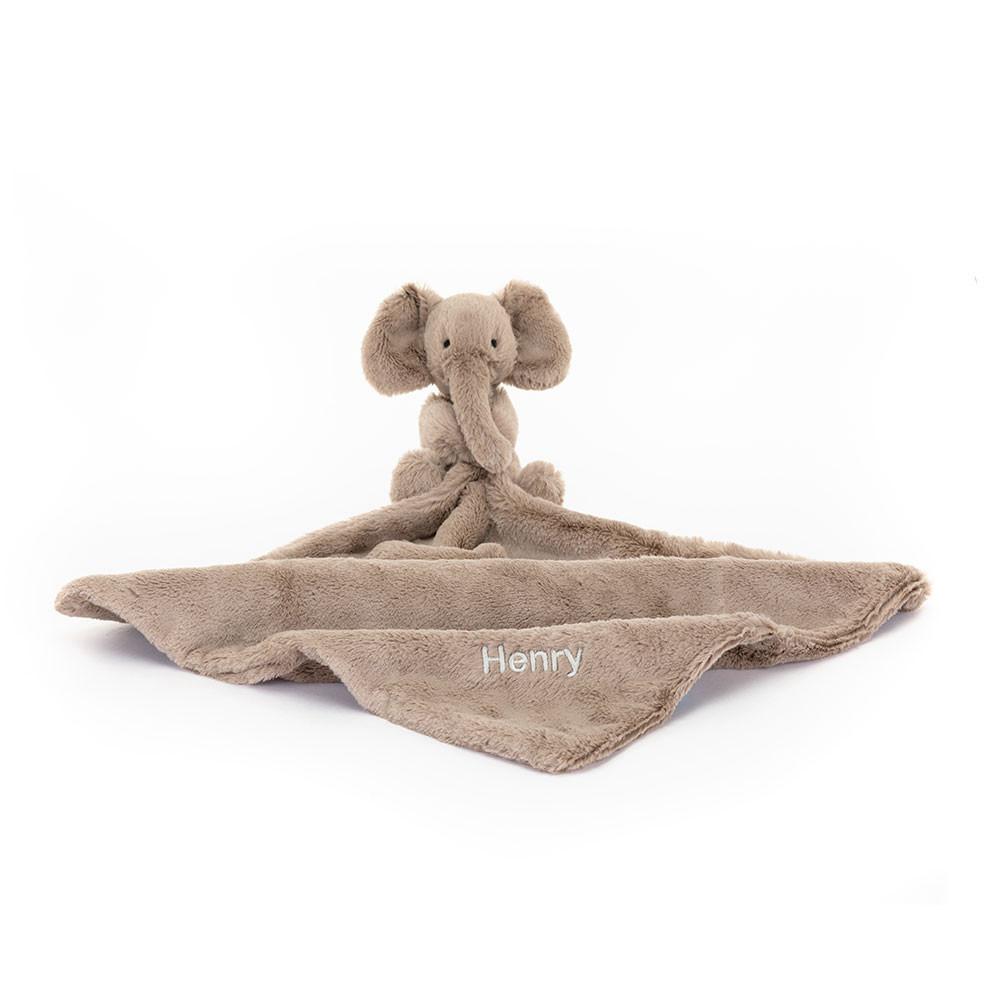 Baby & Books Jellycat Personalised Smudge Elephant Soother 15cm x 34cm x 34cm Grises | México  2936WFIMZ