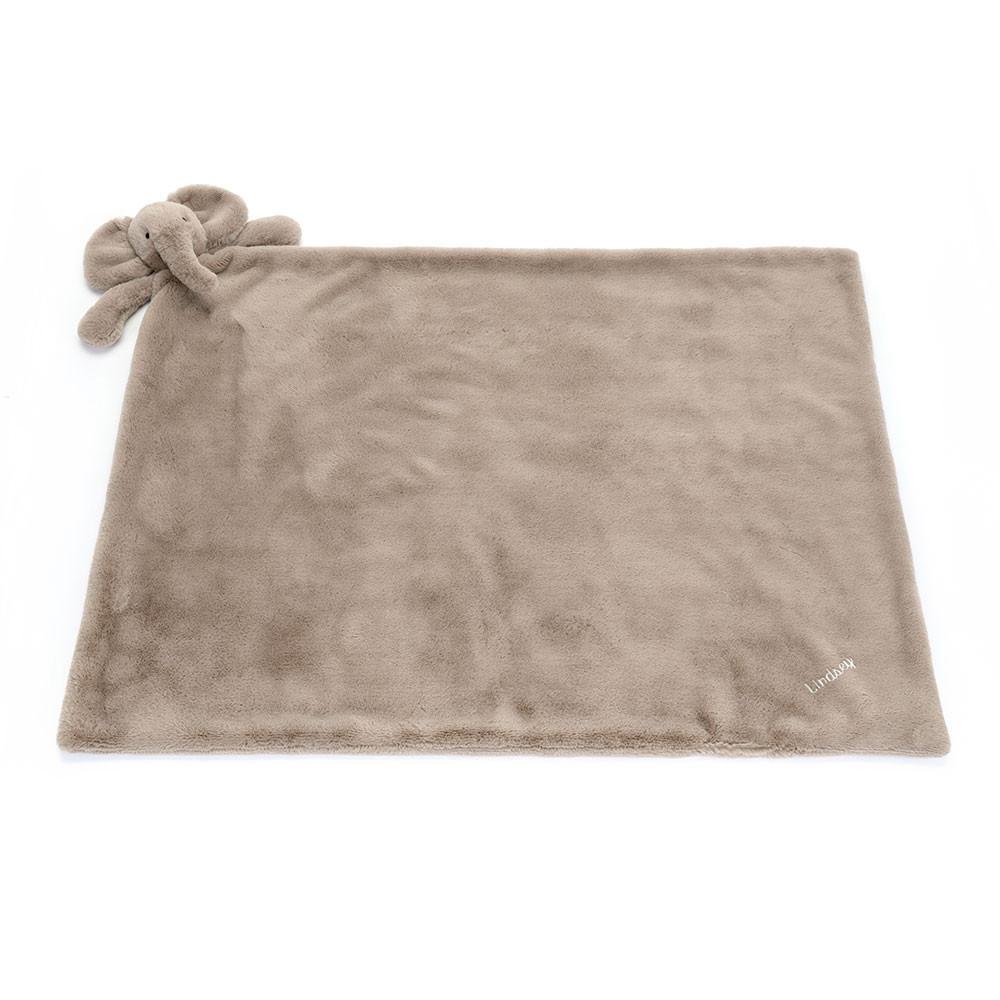 Baby & Books Jellycat Personalised Smudge Elephant Blankie 56cm x 70cm x 9cm Grises | México  5497KXRUF