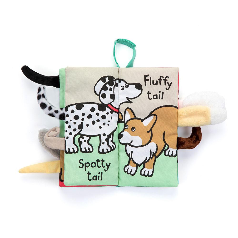 Baby & Books Jellycat Puppy Tails Activity Book 22cm x 13cm x 5cm Verdes | México  8361IZGQK