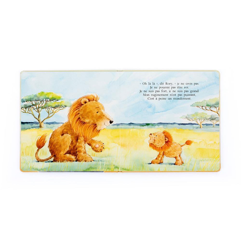 Baby & Books Jellycat Rory, Le Courageux Petit Lion Livre 23cm x 23cm x 2cm Amarillos | México  6971LSXMF