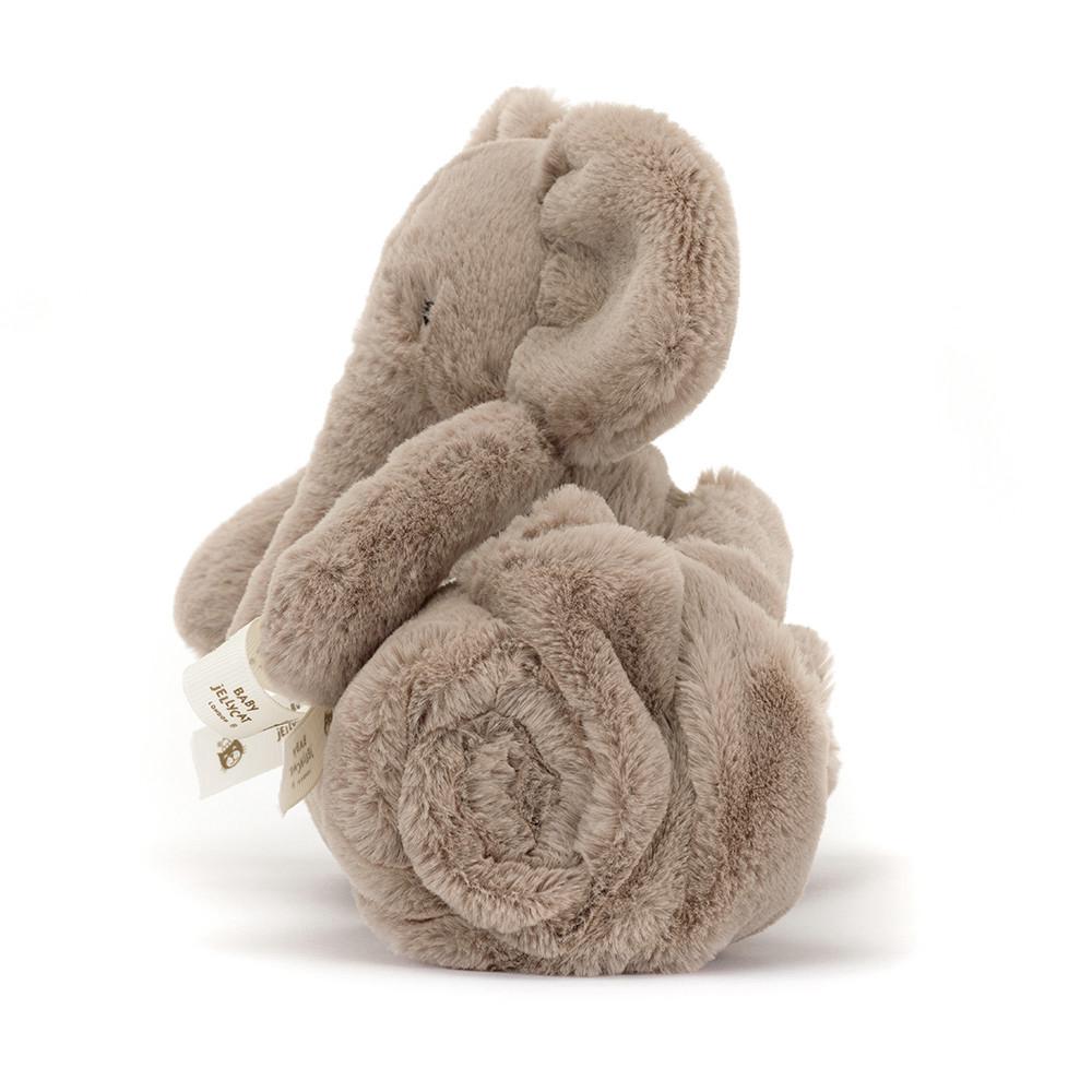 Baby & Books Jellycat Smudge Elephant Blankie 56cm x 70cm x 9cm Grises | México  9580GWNVD