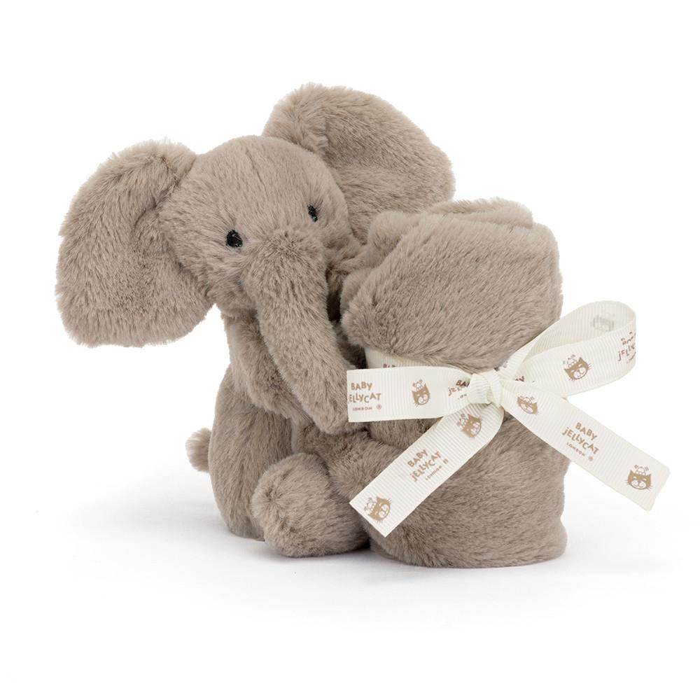 Baby & Books Jellycat Smudge Elephant Soother 15cm x 34cm x 34cm Grises | México  5782XYEFG