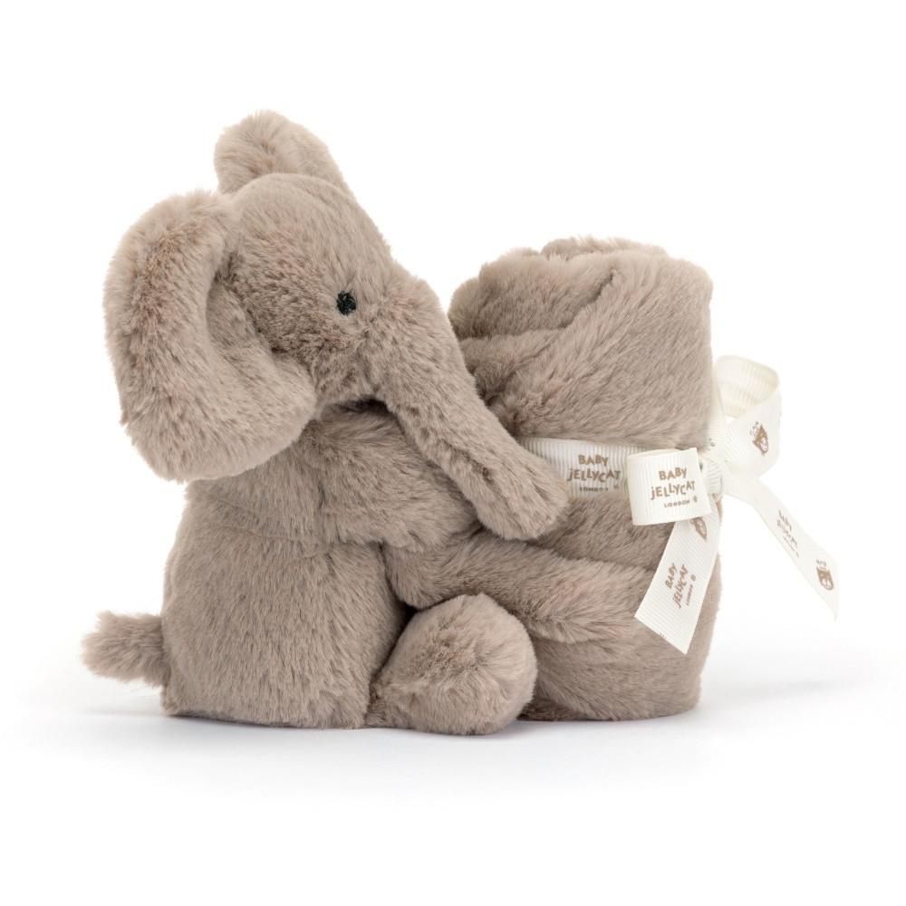 Baby & Books Jellycat Smudge Elephant Soother 15cm x 34cm x 34cm Grises | México  4827YFRJS