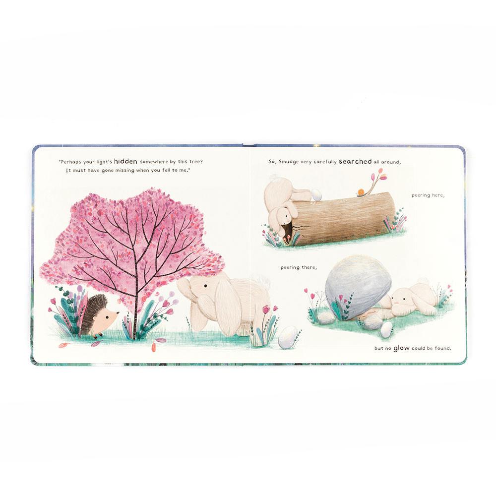 Baby & Books Jellycat Smudge Rabbit and the Falling Star Book 23cm x 23cm x 2cm Beige | México  2743CWRNK