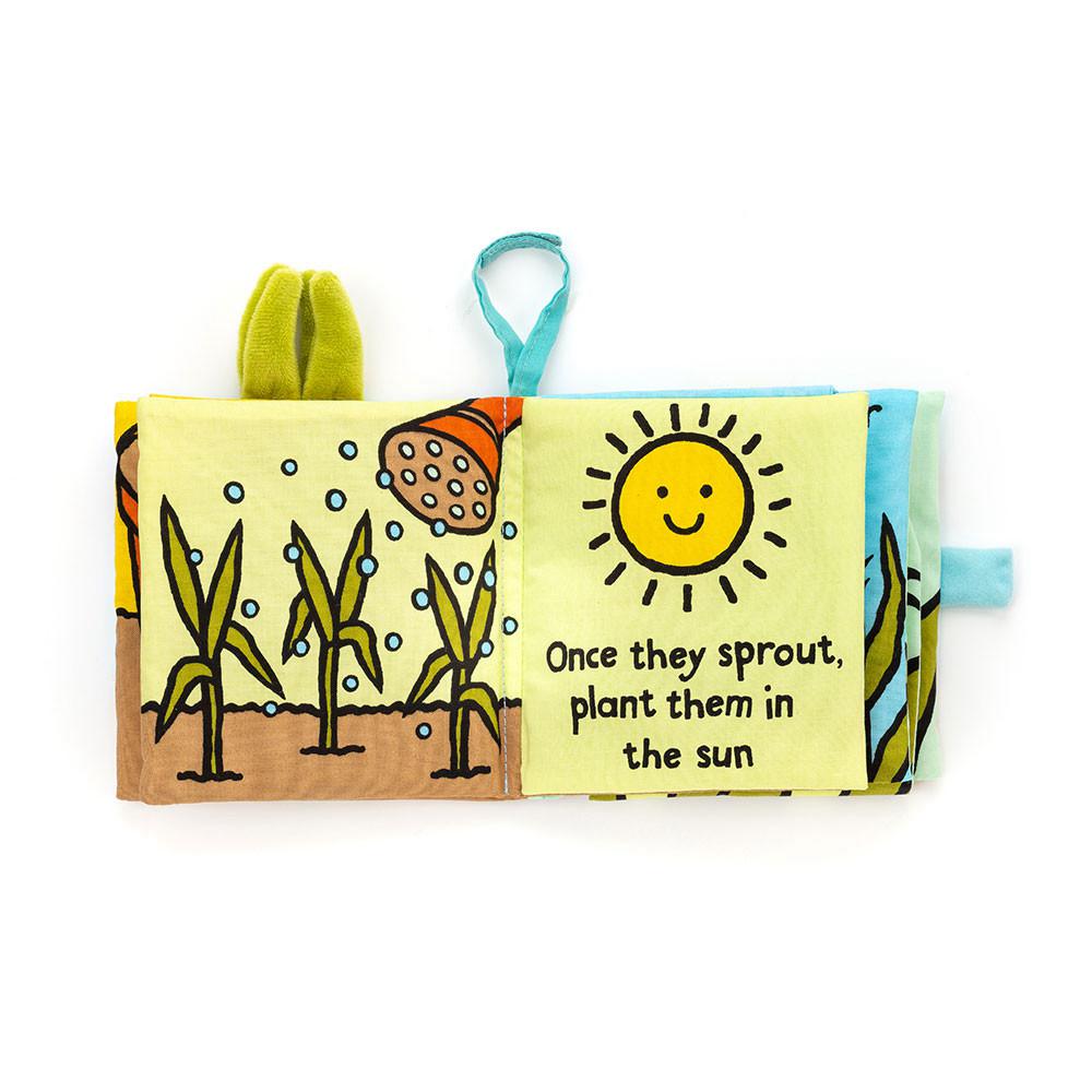 Baby & Books Jellycat Sweetcorn Book 15cm x 15cm x 5cm Amarillos | México  2190JMBAF