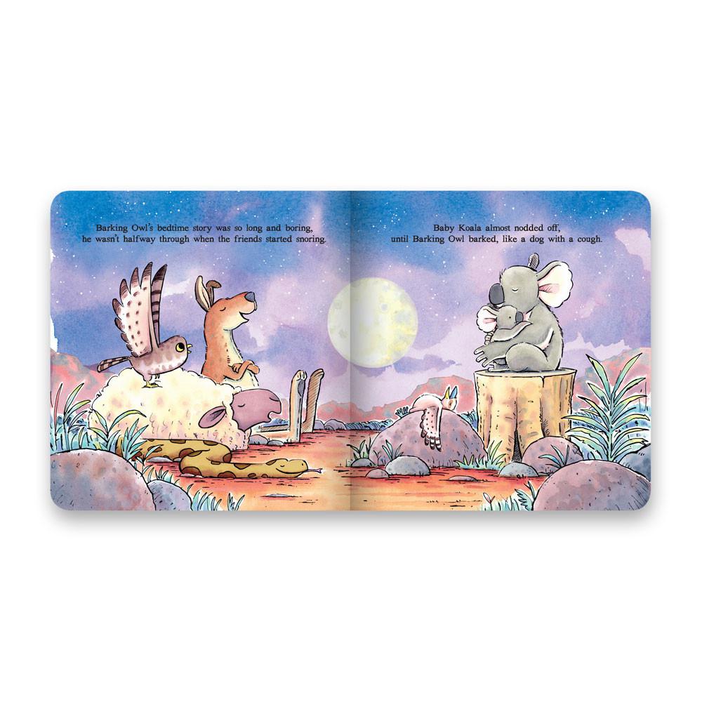 Baby & Books Jellycat The Koala Who Couldn't Sleep Book 21cm x 21cm x 2cm Grises | México  4265UZEVK