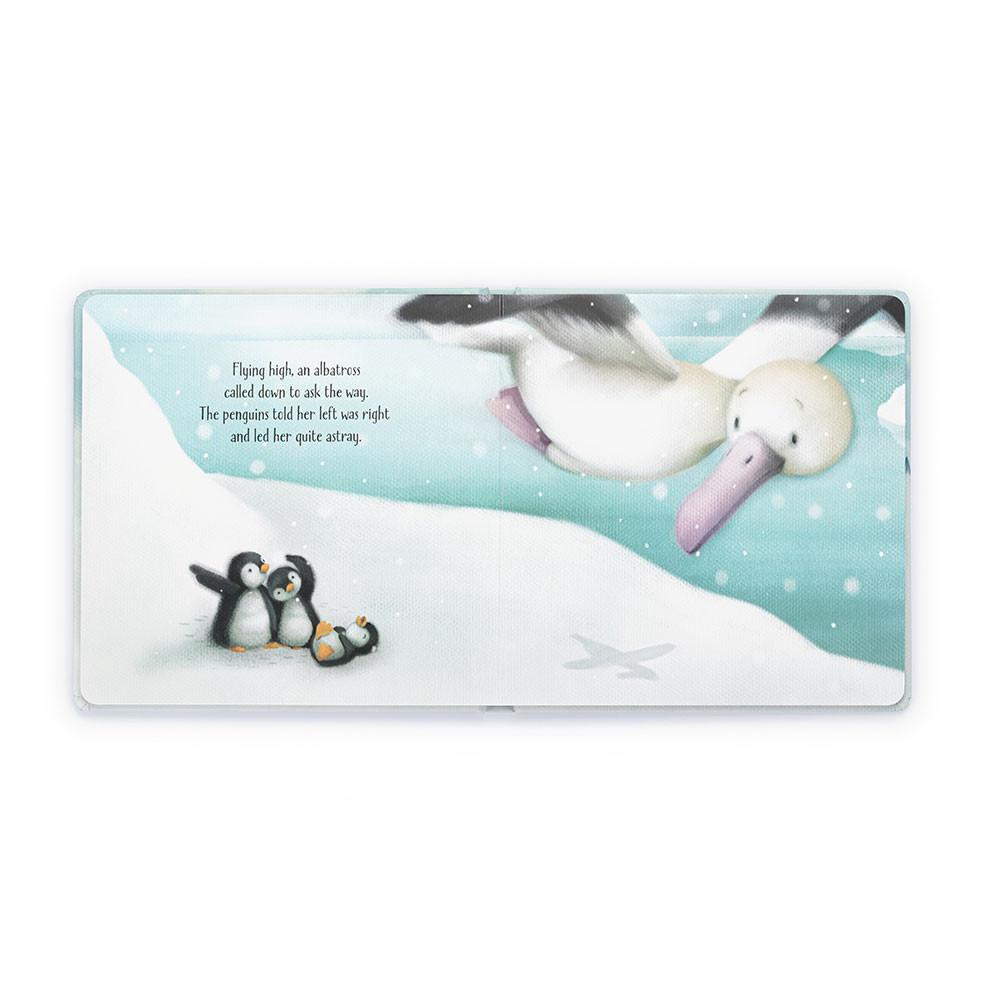 Baby & Books Jellycat The Naughty Penguins Book 21cm x 21cm x 2cm Blancos | México  9647ZYJSG