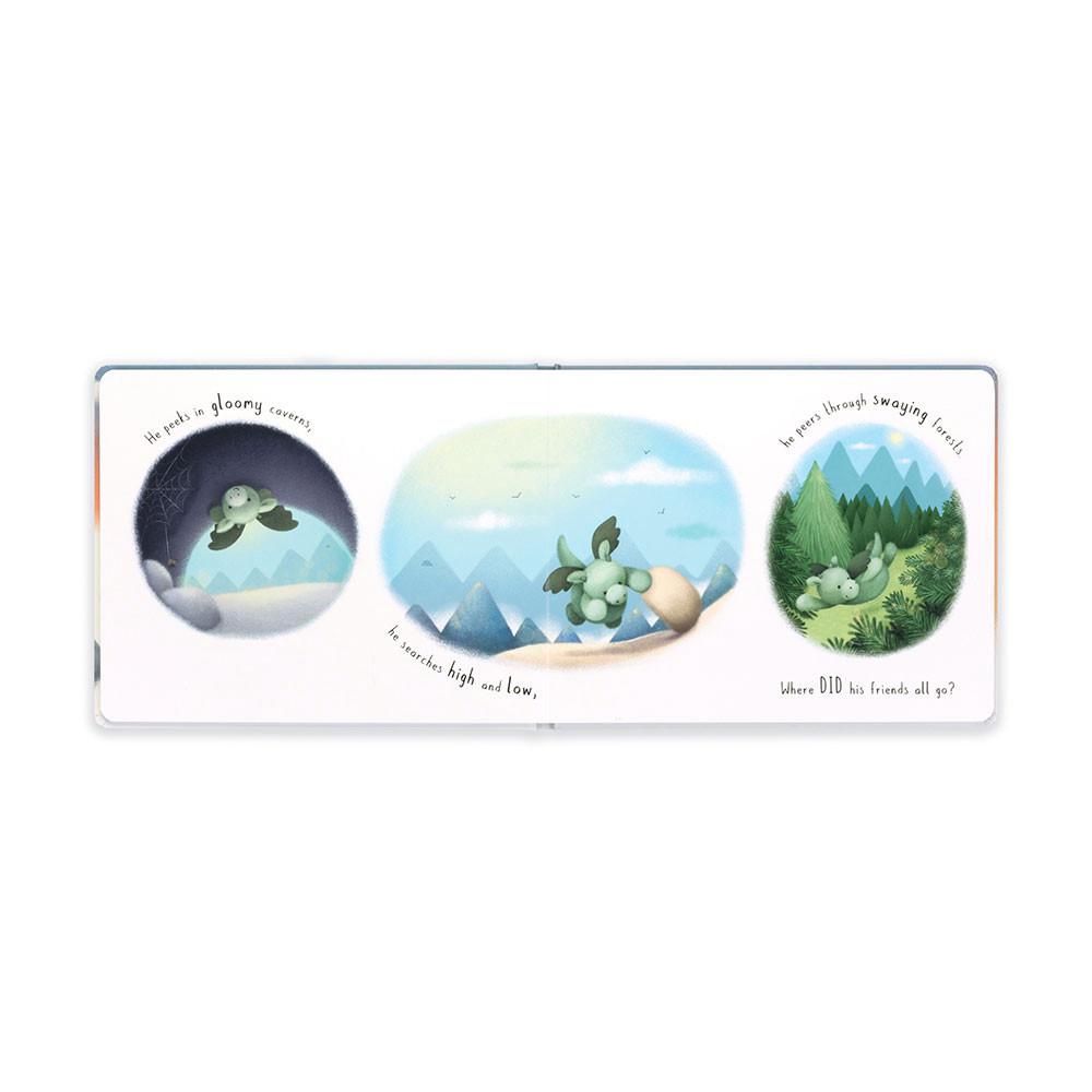 Baby & Books Jellycat The Sky Dragon Book 18cm x 23cm x 2cm Verdes | México  3267OISGT