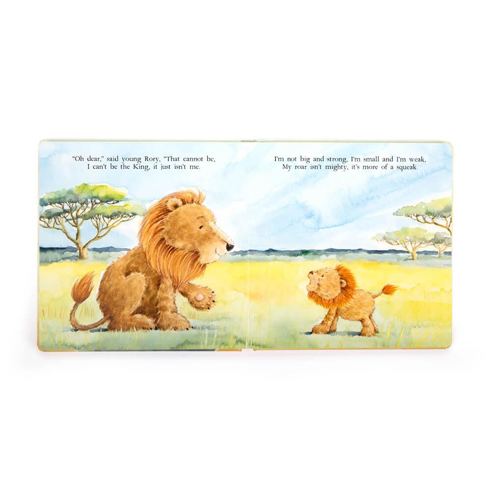 Baby & Books Jellycat The Very Brave Lion Book 23cm x 23cm x 2cm Amarillos | México  6923SZPTV