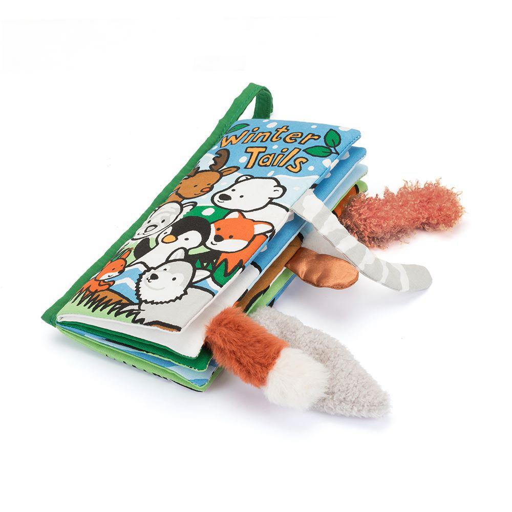 Baby & Books Jellycat Winter Tails Activity Book 22cm x 13cm x 5cm Azules | México  8027YLJEO